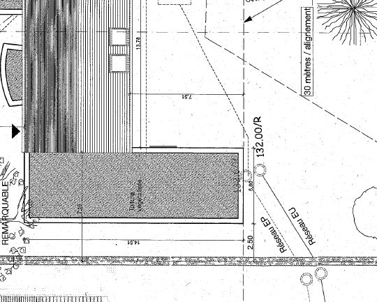 Permis de construire - Positionnement du branchement