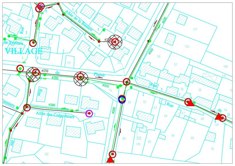 Plan du réseau