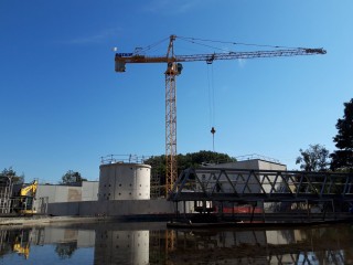 Travaux de restructuration de la station d'épuration Michel Lorieux