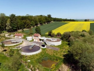 Station du SIARNC à Montfort l'Amaury: performance et insertion paysagère